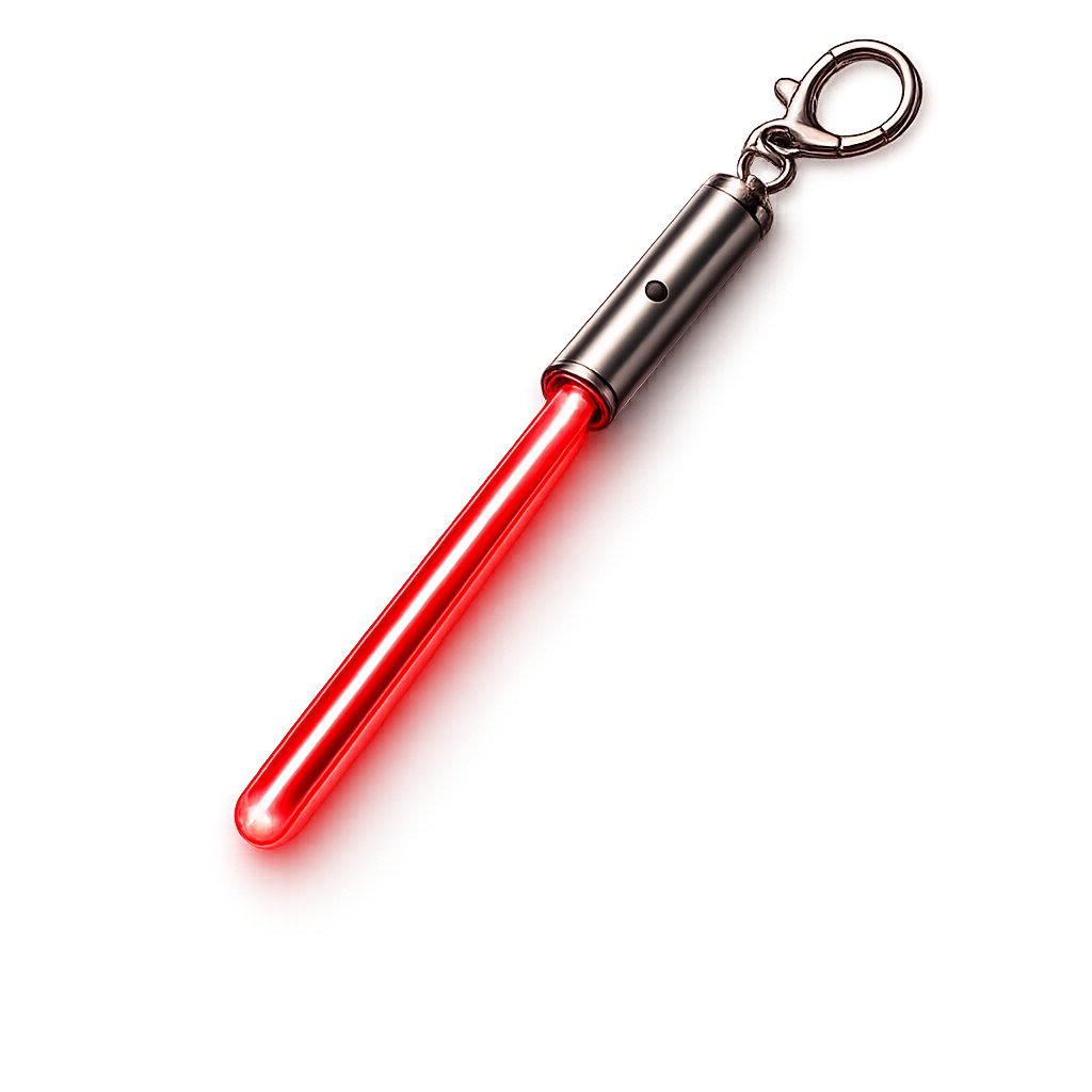 Free Led Lightsaber Keychain